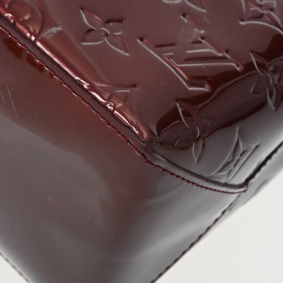 Louis Vuitton Vernis Wilshire Tote Rouge Fauvist Purple Handbag - Picture 7 of 11